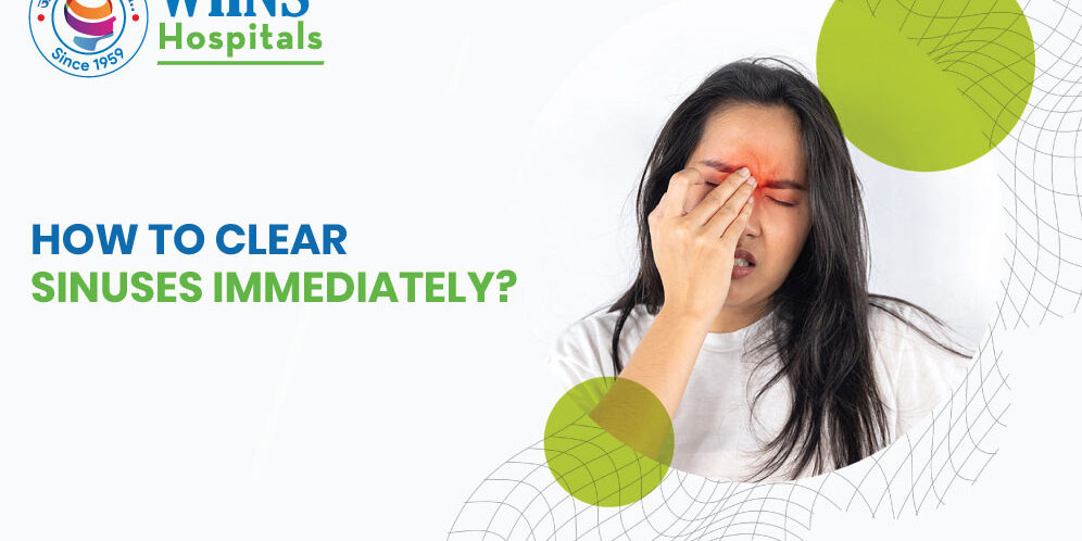 How to clear sinuses immediately