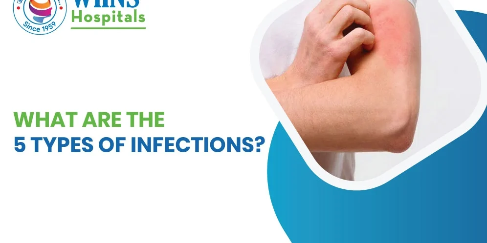 What are the 5 Types of Infections?