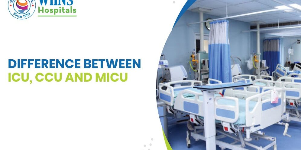 Difference between ICU, CCU, and MICU